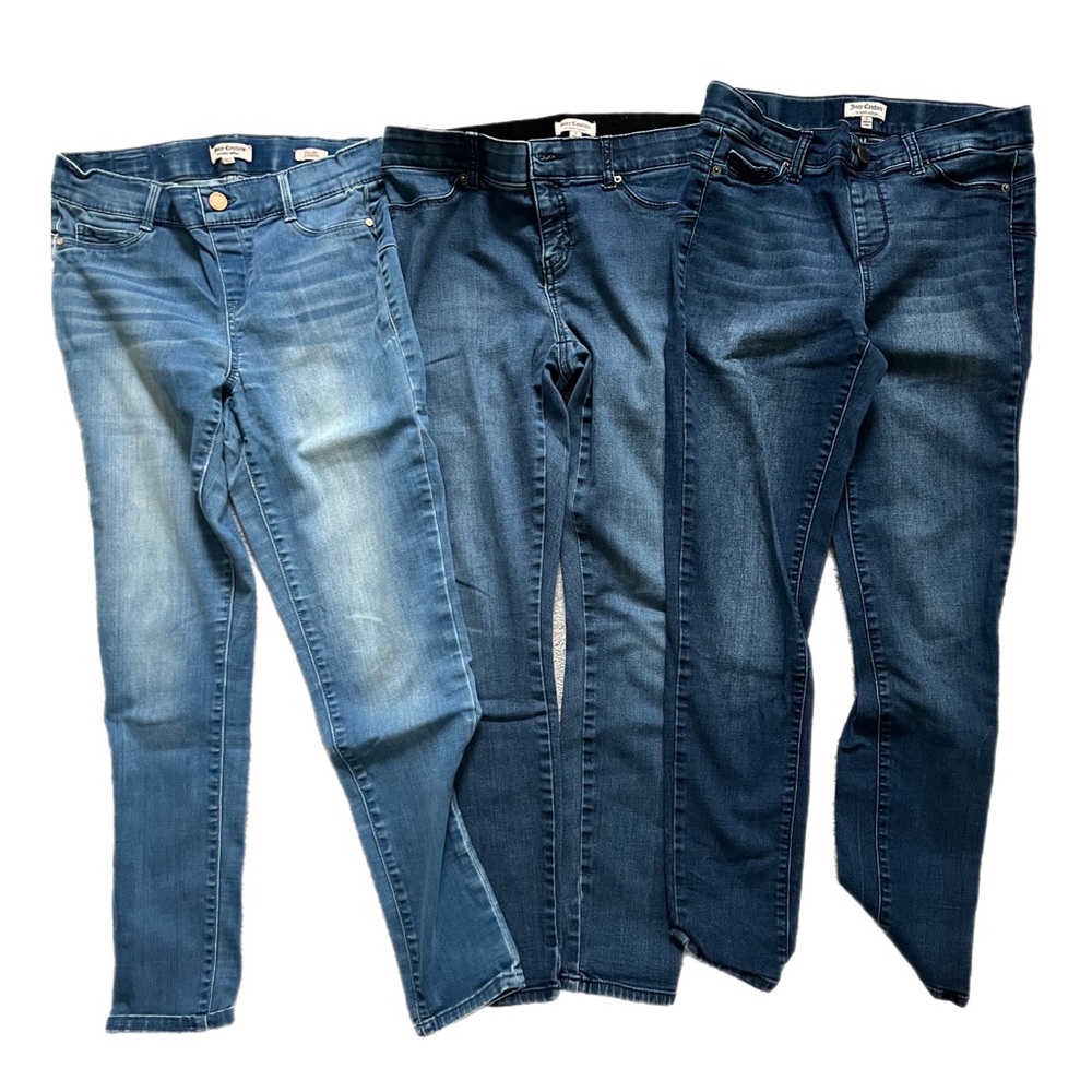 Juicy couture skinny jeans bundle. Women’s size 6.